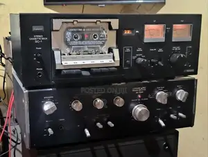 Sansui Au5500 Stereo Amplifier with Cassette Deck