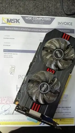 Asus GTX 750TI 2GB