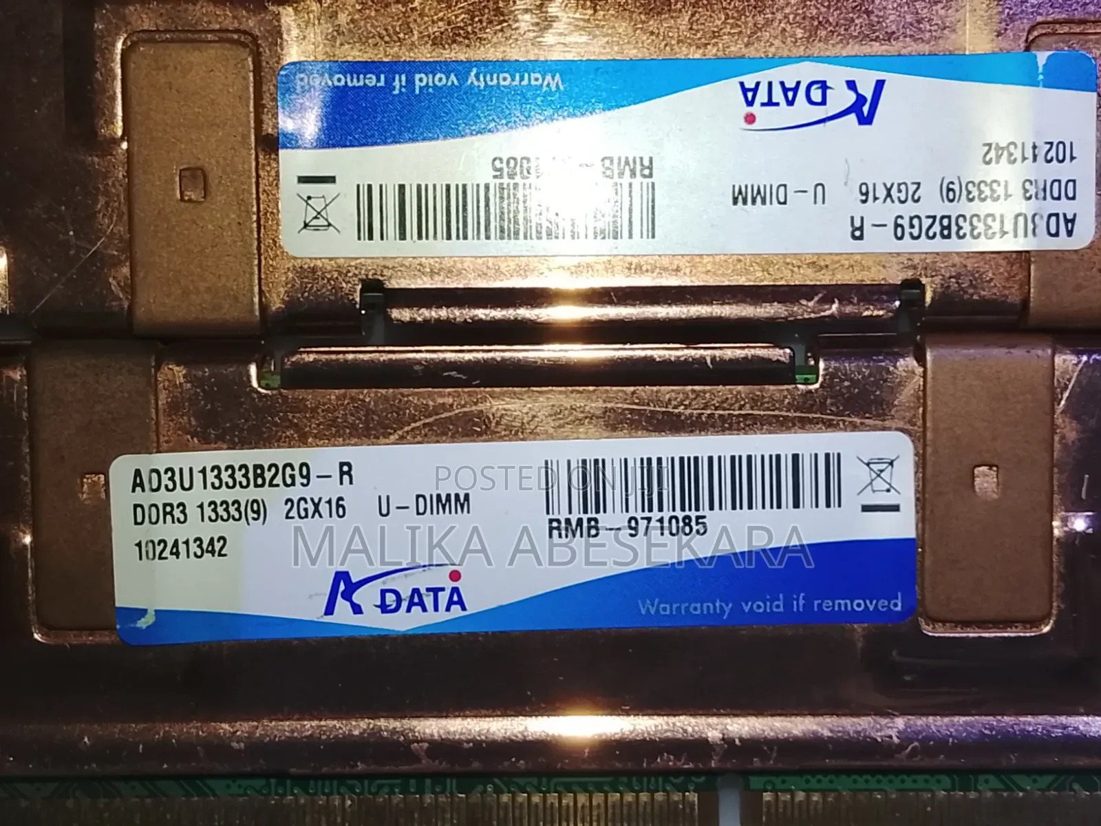 4gb Rams Sticks DDR 3 Desktop Rams