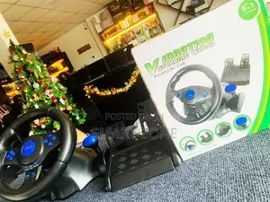 VIBRATION GAMING RACING WHEEL SET