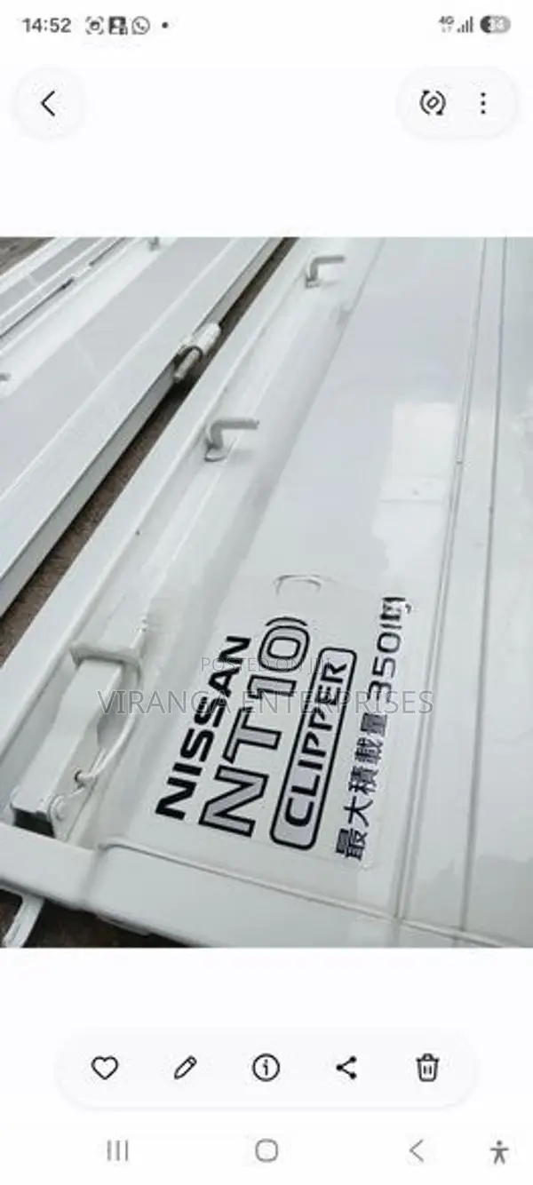 Nissan Buddy Truck Door