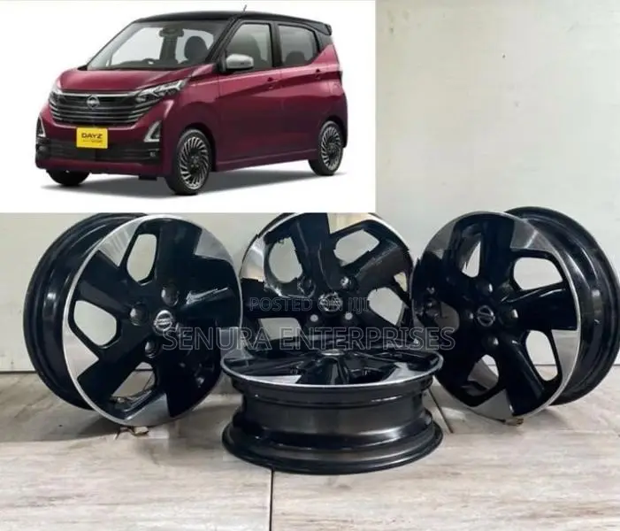 NISSAN DAYZ 14X4 ALLOY WHEEL SET