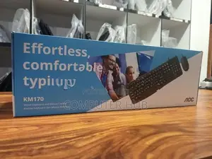 Brand New AOC KM170 Wired Keyboard with Mouse Combo