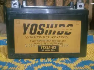 Yoshido Motorcycle Battery 9 AH