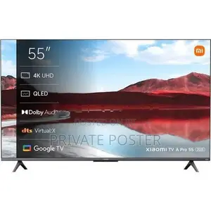 New Xiaomi 55 inch QLED 4K UHD HDR Smart Google TV
