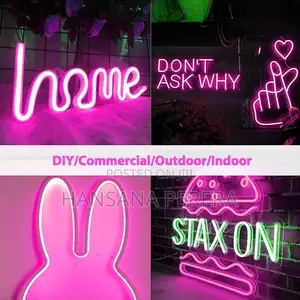 5m Led Neon Strip Lights With Adapter (P08019)