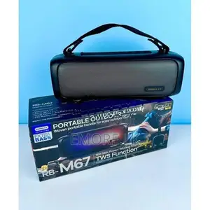 Remax RB-M67 Portable Super Bass Wireless Speaker with RGB Lights