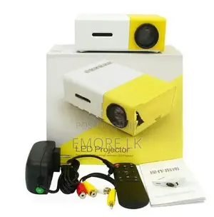 YG300 Pro LED Mini Projector 1080P Full HD Supported HD/M USB