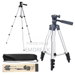 Tripod 3110 Portable Camera Stand and Mobile Phone Holder EM