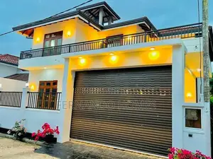 Wooden Floor Brand New Upstairs 4 Bed Rooms House For Sale in Negombo