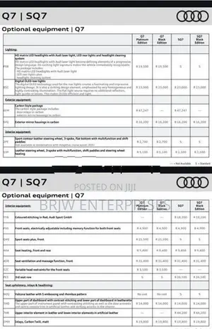Audi Q7 Platinum Edition 2025