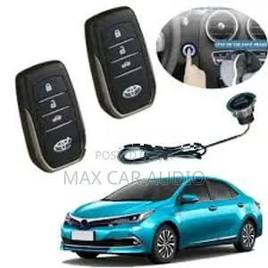 Car push start system toyota with smart key