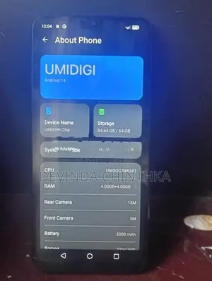 UMIDIGI G9x (Used)