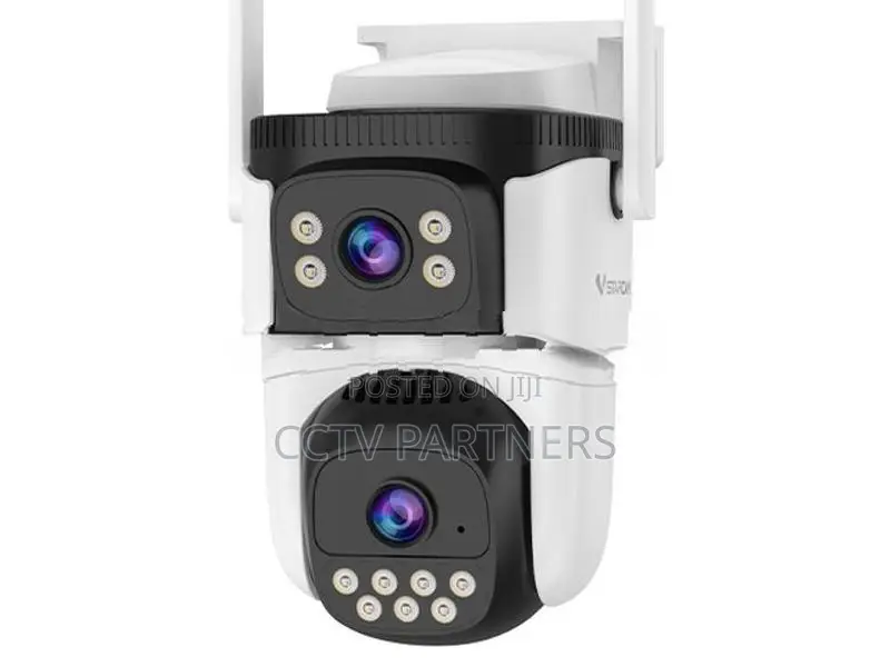 Vstarcam 6MP Two - lens Wifi human tracking colorvu audio cctv CS622DR