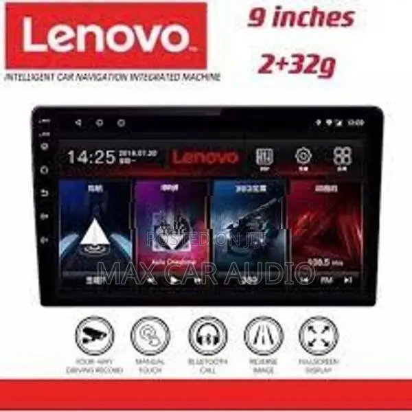 lenovo 9 inch 2+32g D1-4g sim android car audio map gps setup