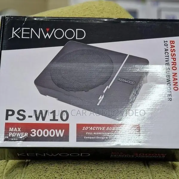 PSW10 KENWOOD Underseat Sub Woofer
