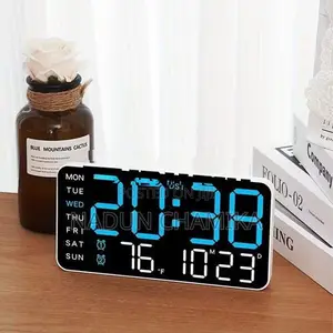 LED Display Digital Wall Clock