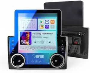Dual Knob 2k Carplay Android 11.8inch Vertical Teslacar DVD Audio Setu