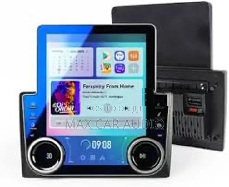 Dual Knob 2k Carplay Android 11.8inch Vertical Teslacar DVD Audio Setu