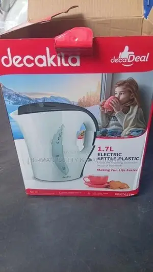 Decakila 1.7L Plastic Electric Kettle – HERMAN HA022