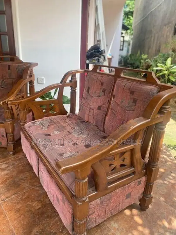 Wooden Sofa Set