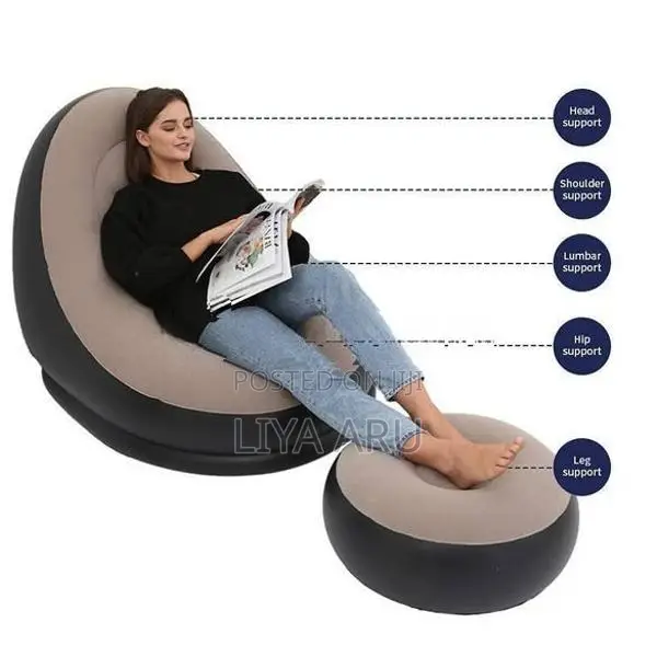 Inflatable Sofa Chair with Air Pumb