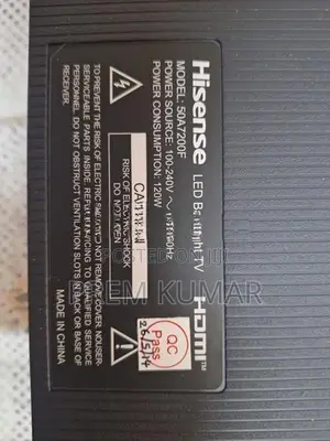 Hisense A7 series 50" Smart TV