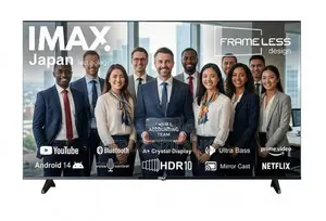 IMAX Frameless 50'' UHD Smart 4K Tv with Voice Control