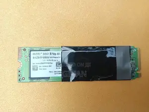 Intel 512GB SSD NVMe Harddisk