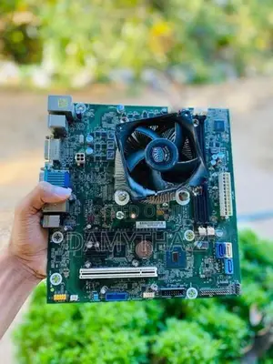 HP H110 6th gen motherboard(withcooler) + i3 processor