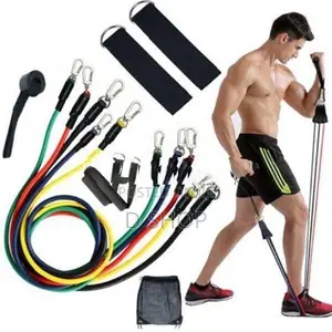 11 Pcs Power Resistance Band - Exerciser GYM