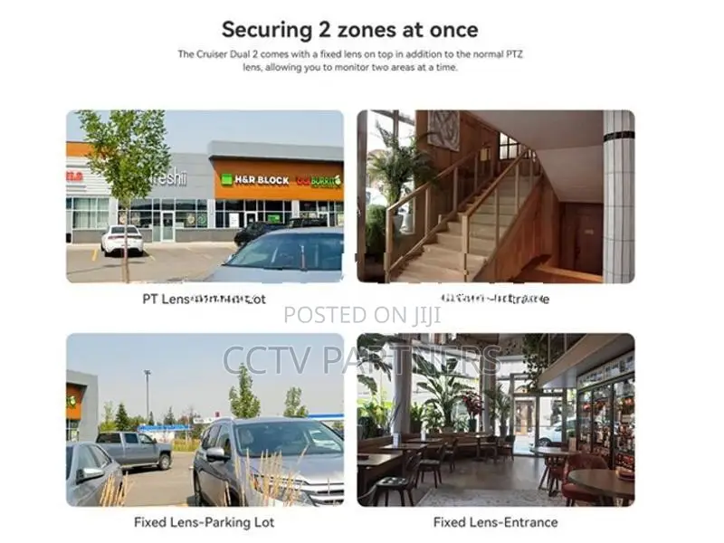 IMOU CRUISER DUAL 2 – 10MP Lens Outdoor PT CCTV Cameras Installation