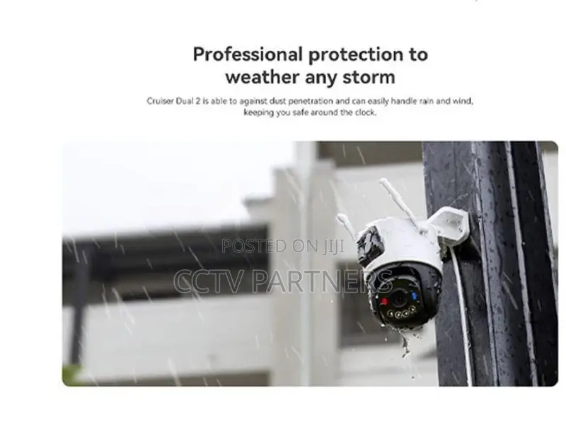 IMOU CRUISER DUAL 2 – 10MP Lens Outdoor PT CCTV Cameras Installation