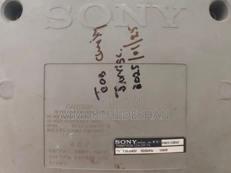 Sony CRT TV