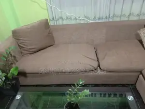 Brown Rainbow Sofa - L Shape