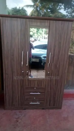 3 Door Wardrobe/cupboard (teak/white/ash/black) (K-5)