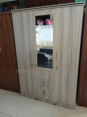 3 Door Wardrobe/cupboard (teak/white/ash/black) (K-5)