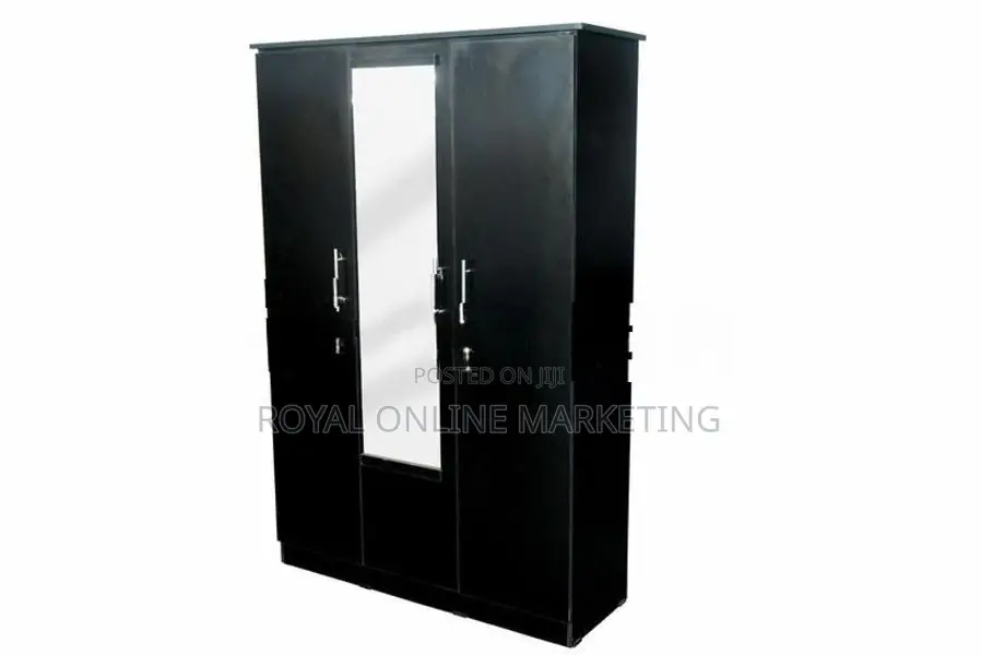 3 Door Wardrobe/cupboard (teak/white/ash/black) (K-5)