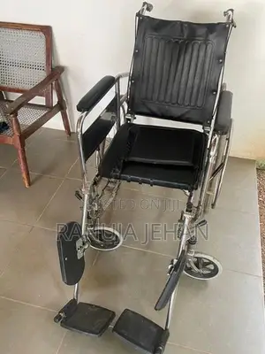 Full option commode wheel chair