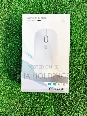 White Wireless Mouse | 2.4GHz USB Brand New