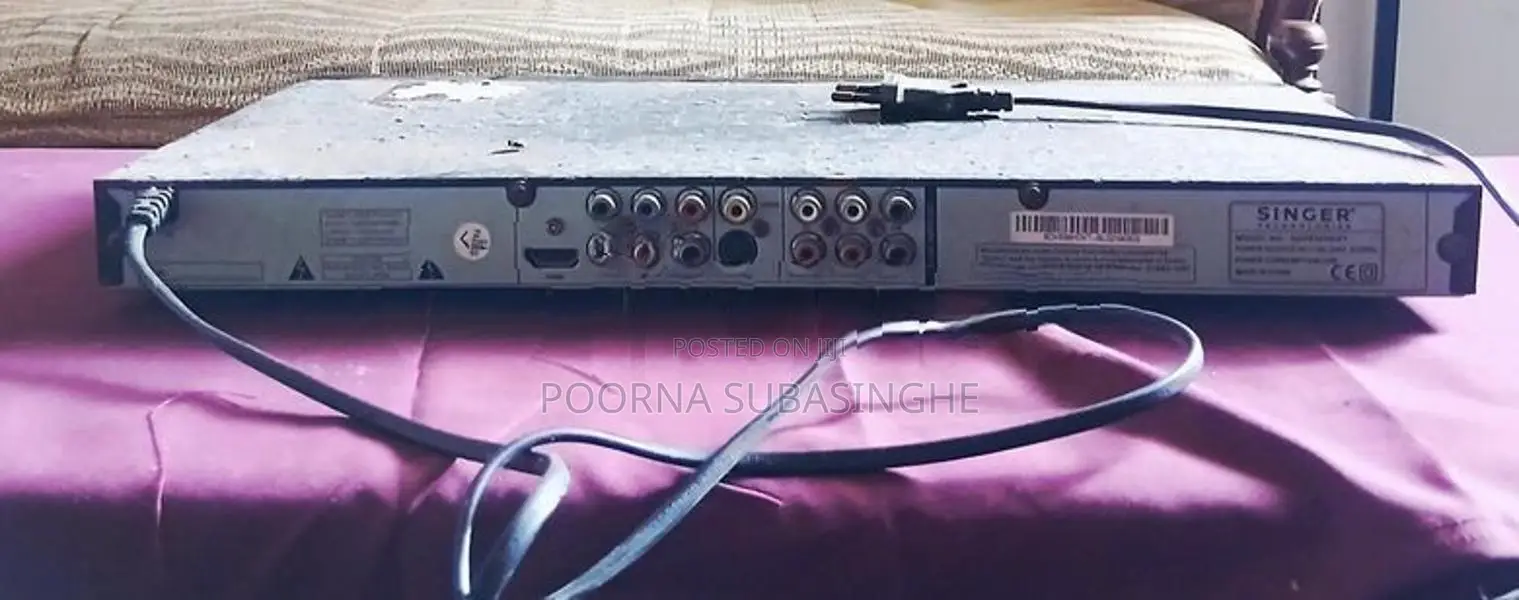 Singer DVD player