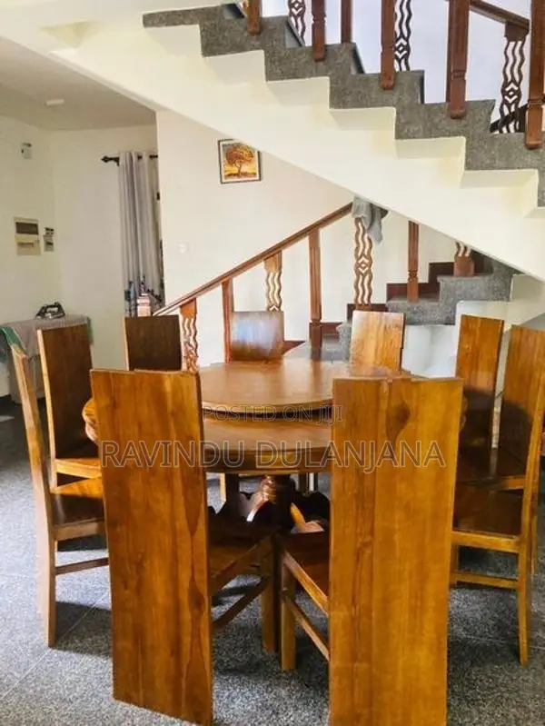 Teak Dining Table with Chairs