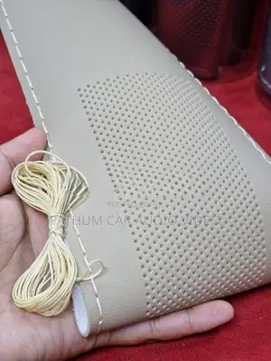 Beige Color Steering Wheel Cover