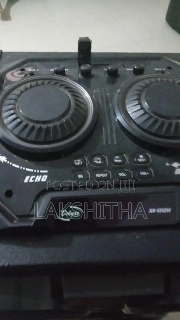 Dj Set with Speaker