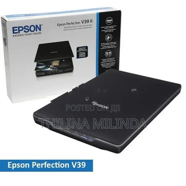 Epson Perfection V39 Flatbed Scanner