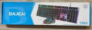 Bajeal T350 Gaming Keyboard with Mouse Combo | LED Backlit USB Wired