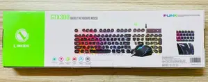 Limeide GTX-300 Gaming Keyboard with Mouse Combo | LED Backlit USB Wir