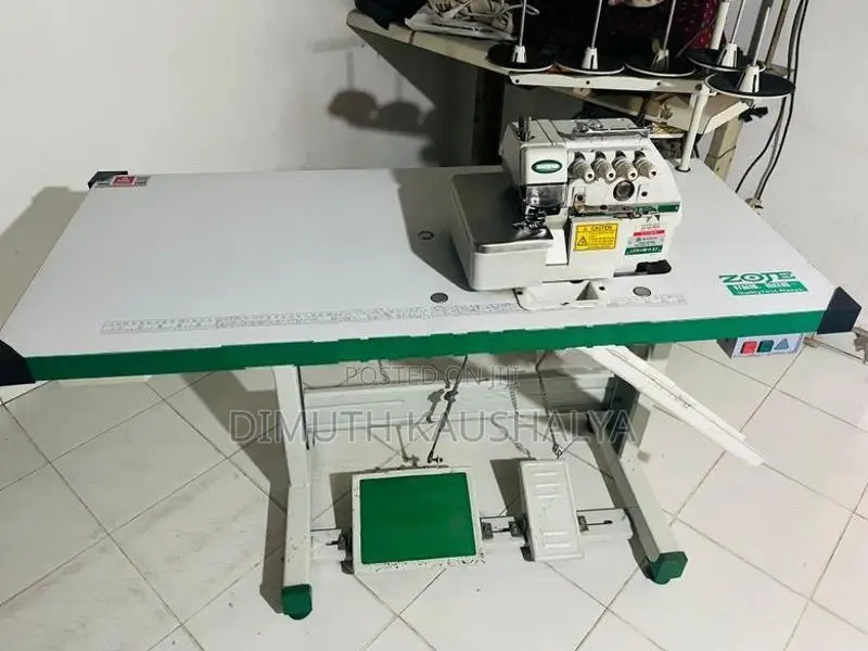 Zoje 5 threads overlock sewing machine
