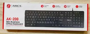 Imice AK-200 Slim USB Keyboard | Full-Size Wired