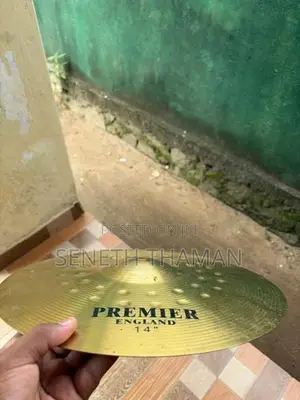 Used Premier England 14” 2 Cymbals